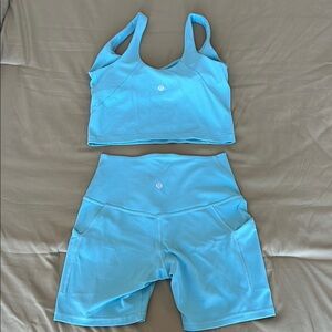 Lululemon Wunder Train High-Rise Short & Tank Top